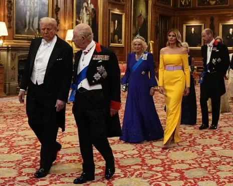 The Royal Family Roll Out Grand Welcome During Protests; Kimmel Taken Off Air Due To Kirk Comments