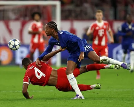 Chelsea's manager explodes as Bayern Munich center-back Tah avoids sending-off in Champions League loss